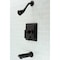 Kingston Brass Single-Handle Tub and Shower Faucet, Matte Black KB86500CKL - alternate 5